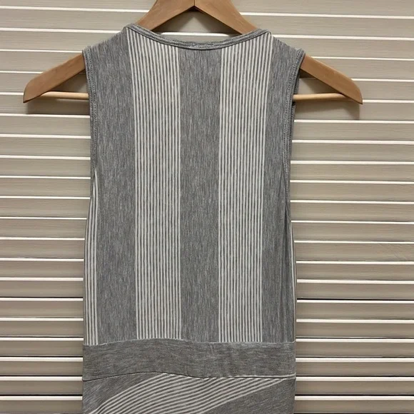 Go Couture Striped Maxi Dress in Grey Colorblock - Picture 10 of 17